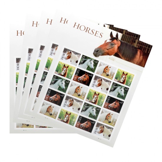 2024 US First-Class Forever Horses Stamps