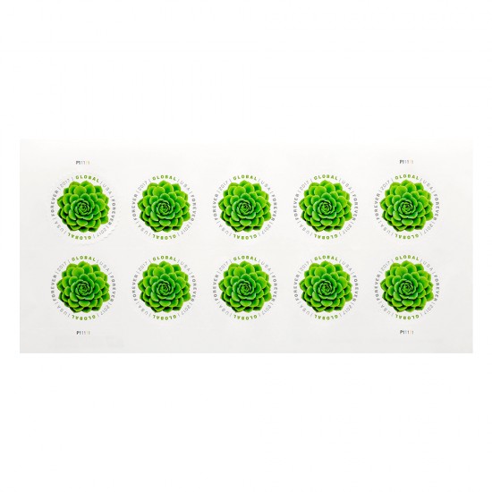 2017 USA Global Succulents Forever Stamps