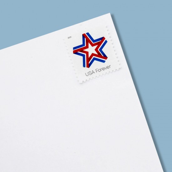 2019 USA Star Ribbon Forever Stamps